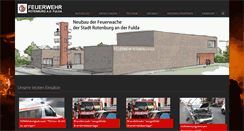 Desktop Screenshot of feuerwehr-rotenburg.com